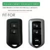 Silicone Key Case Cover 2/3 Buttons Remote Car Key Shell For Toyota Highlander Camry Prado RAV Vios Yaris Smart Keyless Case