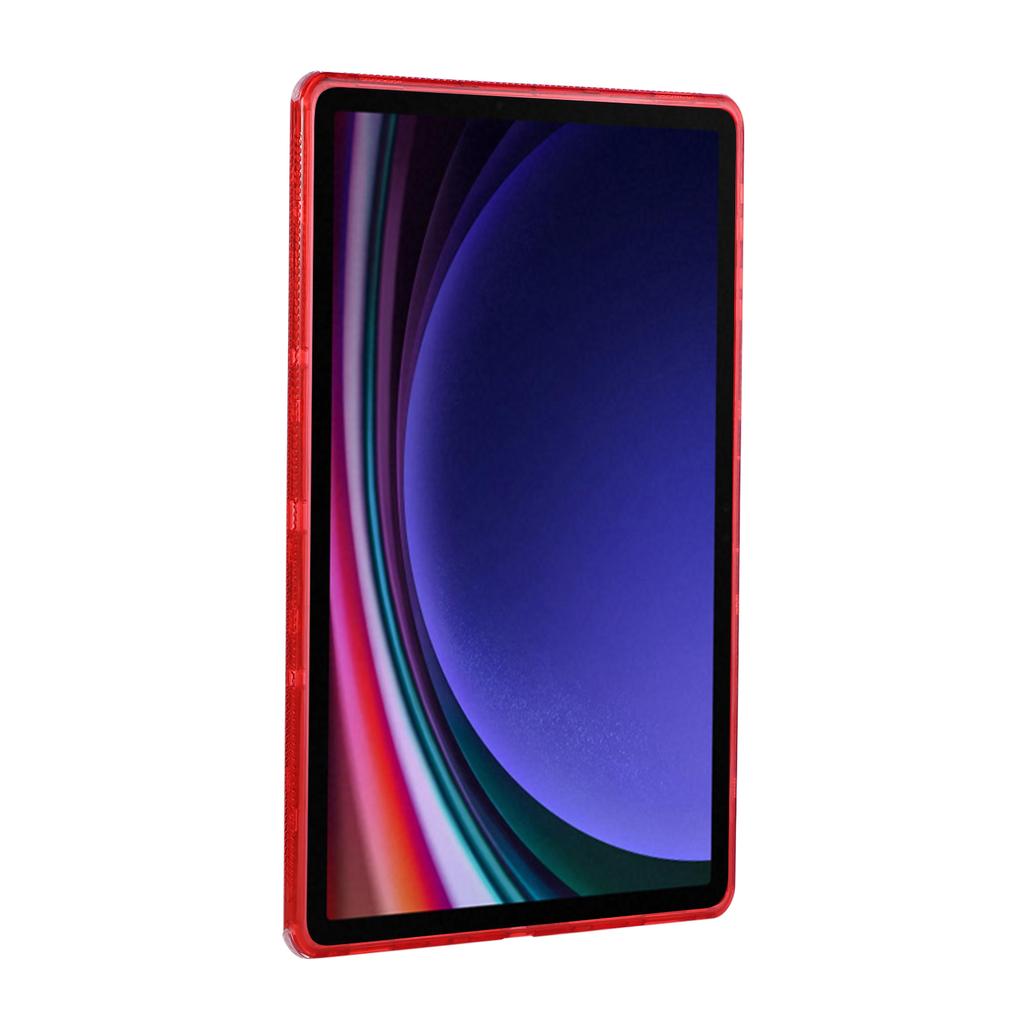 For Samsung Galaxy Tab S9 Ultra Clear Case 3 in 1 PC+TPU Shockproof Tablet Cover