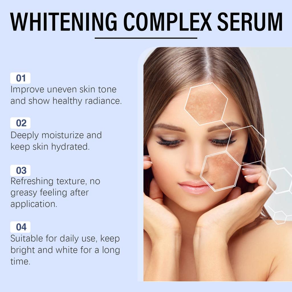 Whitening Serum;Facial Serum,Deep Moisturizing And Long-lasting Care For The Skin,30ml