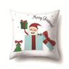 Christmas Gifts Santa Claus Pattern Pillow Polyester Home