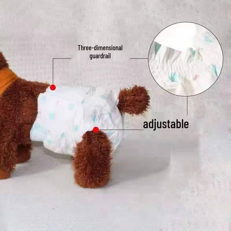

Unisex Dog Diapers: Small Breeds, Anti-Urination, Bichon & Teddy, Period Protection