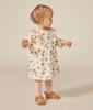 Cubic Long Sleeve Dress A0BKL Milky 24 Months 86cm [Petit Bateau] White/Multicolor