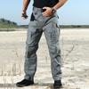 IX2 Tactical Military Cargo Pants Men Waterpoof SWAT Combat Pants Multi-Pockets Casual Work Outdoor Hiking Trousers