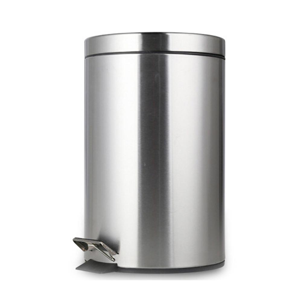 3L Metal Marble Effect Kitchen Bathroom Dine Office Pedal Waste BIN Bar Garag 3L Metal Marble Effect Kitchen Bathroom Dine Office Pedal Waste BIN Bar Garag
