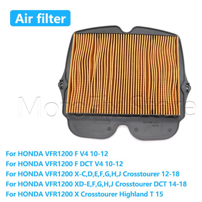 For HONDA VFR1200 VFR 1200 F DCT V4 J Crosstourer Motorcycle Engine Air Filter Cleaner Air Intake Filter Element Accessories
