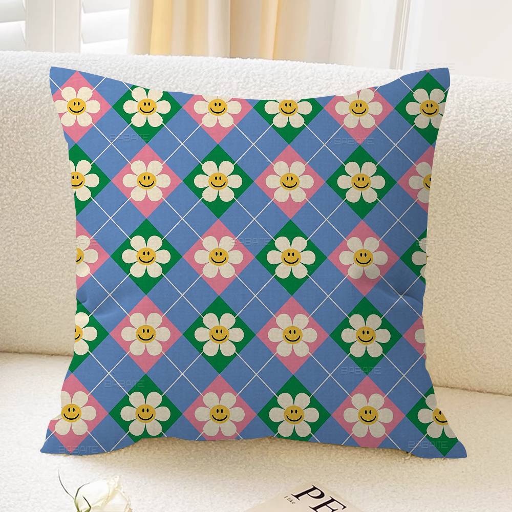 Popular Logo W-Wiggle Pillow Cover For Bedroom Room And Living Room Sofa Decorative Cushion Cover