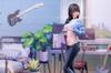 Hitomio Jyuroku's Original Illustration "Guitar Sister Sister" 1/6 Scale PVC & ABS Painted Finished Figure