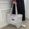 2025 New Women's Shoulder Tote Bag, Trendy and Fashionable Portable Shopping Bag, Large and Simple Going Out Storage Bag