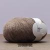 Handmade Bird Gold Sequin Mohair Silk Bead Yarn for Crochet and Weaving