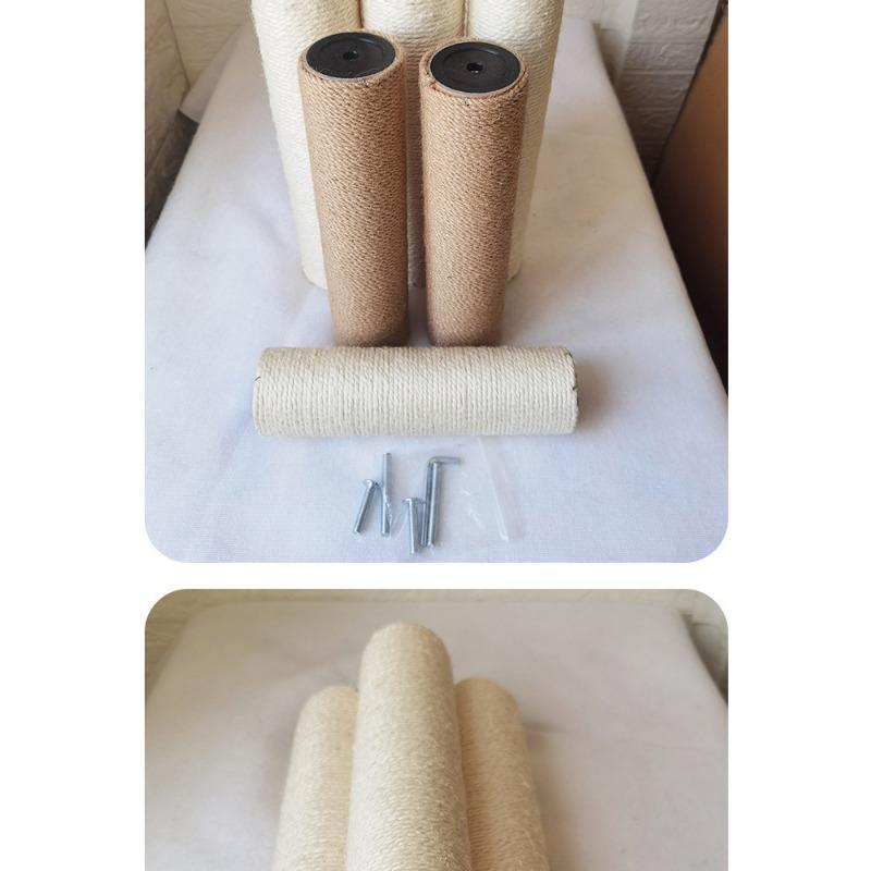Diy Sisal Cat Scratching Post Replacement For Cat Tree Pet Cat Play Supplies