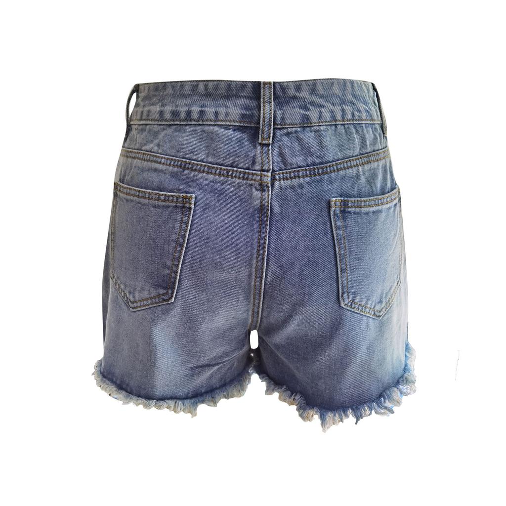 Buy Beatit Women Casual Denim Hole 