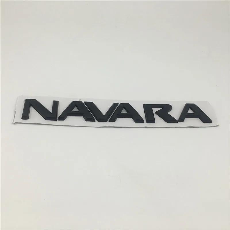 Navara D40 Logo Emblems Rear Tail Back Letters Nameplate Car Stickers 2005-On