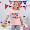 Toddler Girl Boy T-Shirts Kids Top Boys And Girls Printed Short Sleeved T-shirt