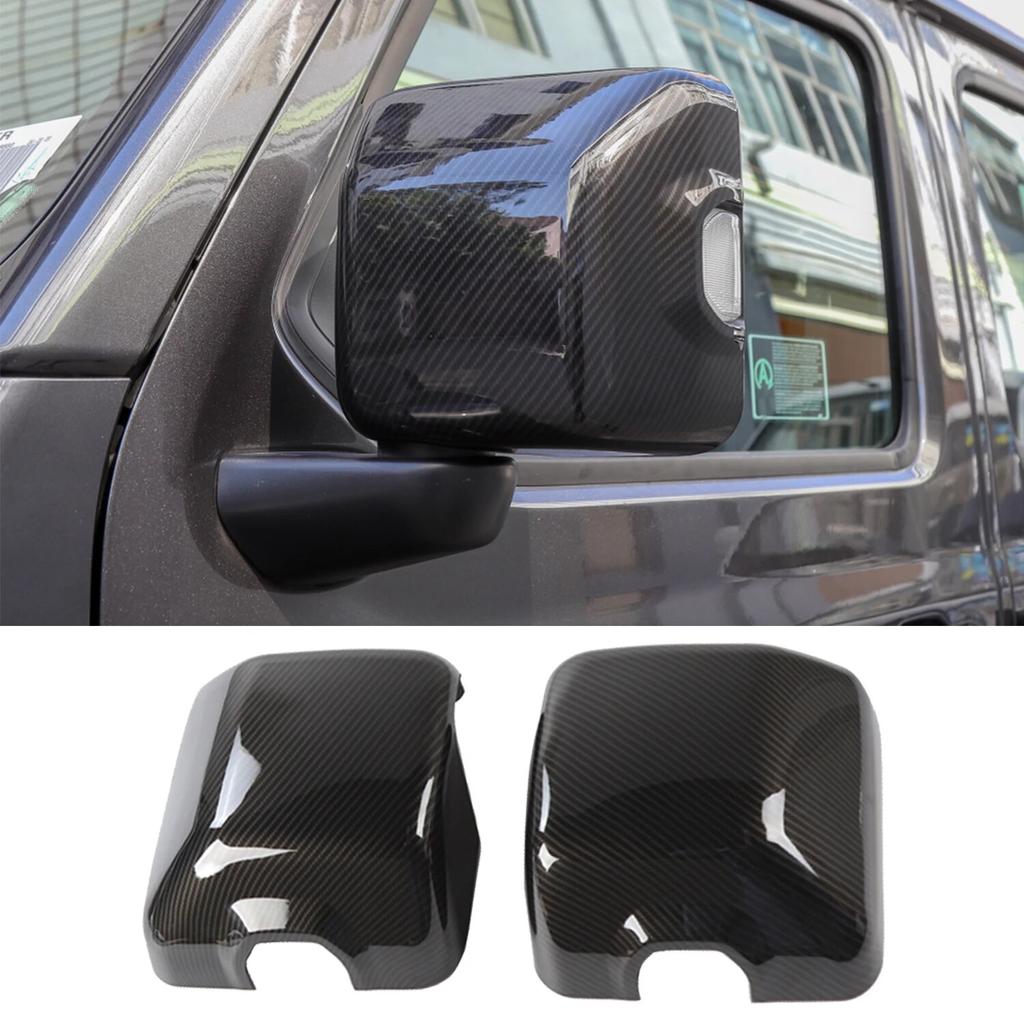 Right Left Side Door Mirror Rearview Cover for Jeep Wrangler JL Gladiator JT 2018    2022 Car Exterior Accessories