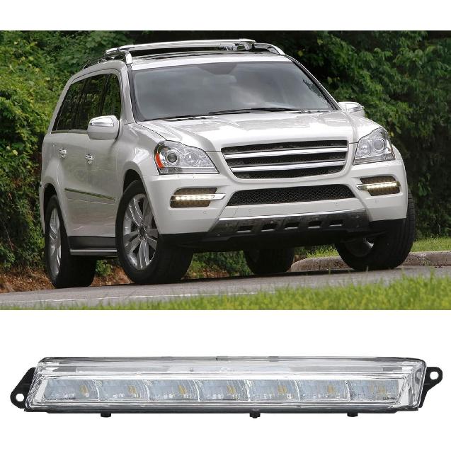 Daytime Running Lamp, Daytime Running Light Replacement for X164 GL320 GL350 GL450 GL550 20072013 (Right 1649060451)