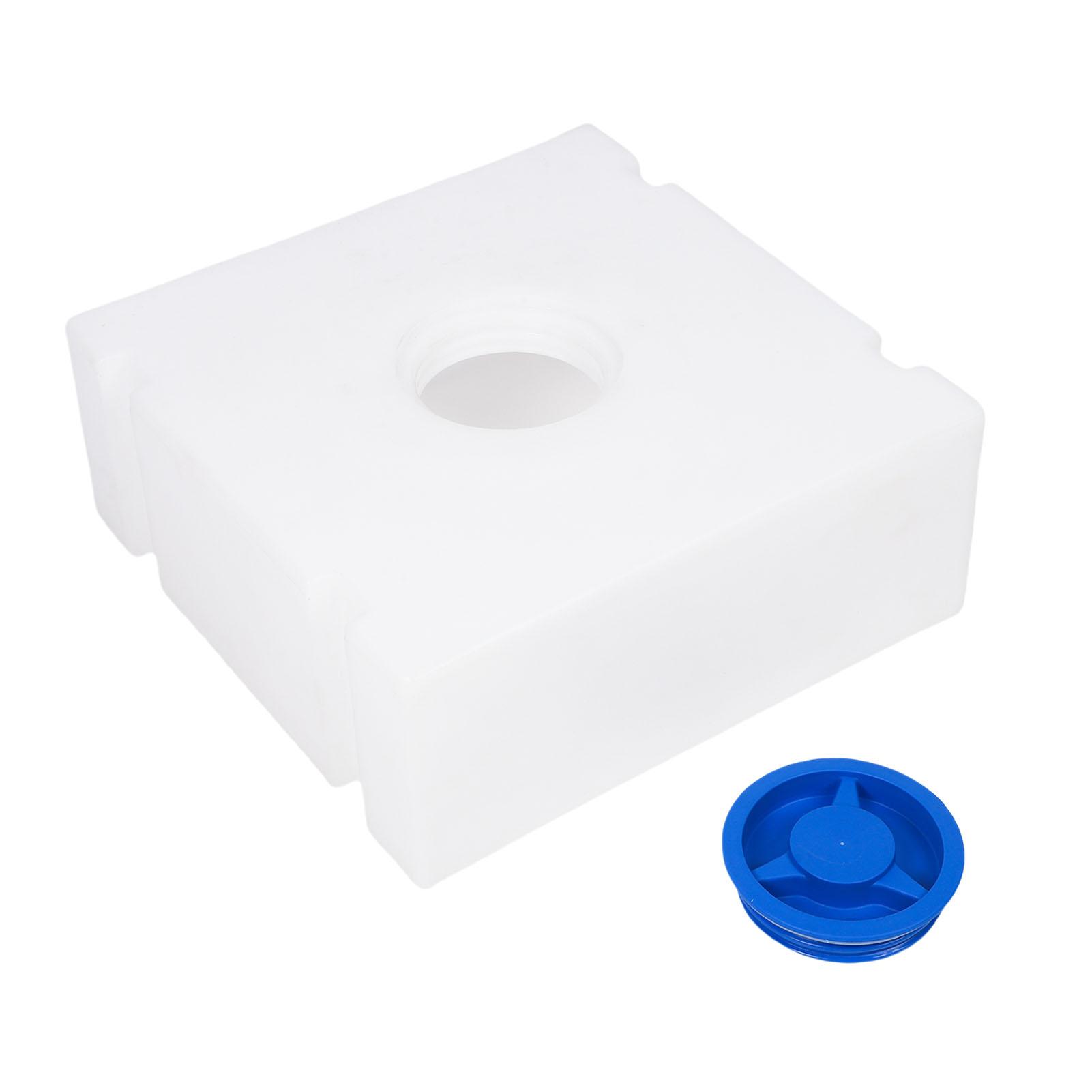 

Бак для пресной воды для RV 12 галлонов квадратный 19,69 X 19,69 X 7,87 дюйма для хранения воды при высоких и низких температурах