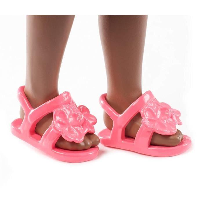 Mini-poupée Chelsea - CHELSEA - Fille aux cheveux bruns - Haut motif ananas - Jouet enfant - FXG76