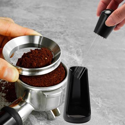 Coffee Tamper Distributor Espresso Stirrer with Stand Distribution Tool Maker