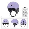 Unisex Ski Helmet Adults Kids ABS EPS Safety Headgear Outdoor Snow Sports Protection Gear