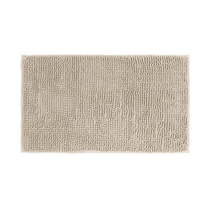 Tapis de bain - EDEN - Swety - Microfibre - 45 x 75 cm - Taupe