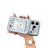 Blue puppy is suitable for 17promax mobile phone case 16pro new 15 leather 14 large windows 13 cute 12x female