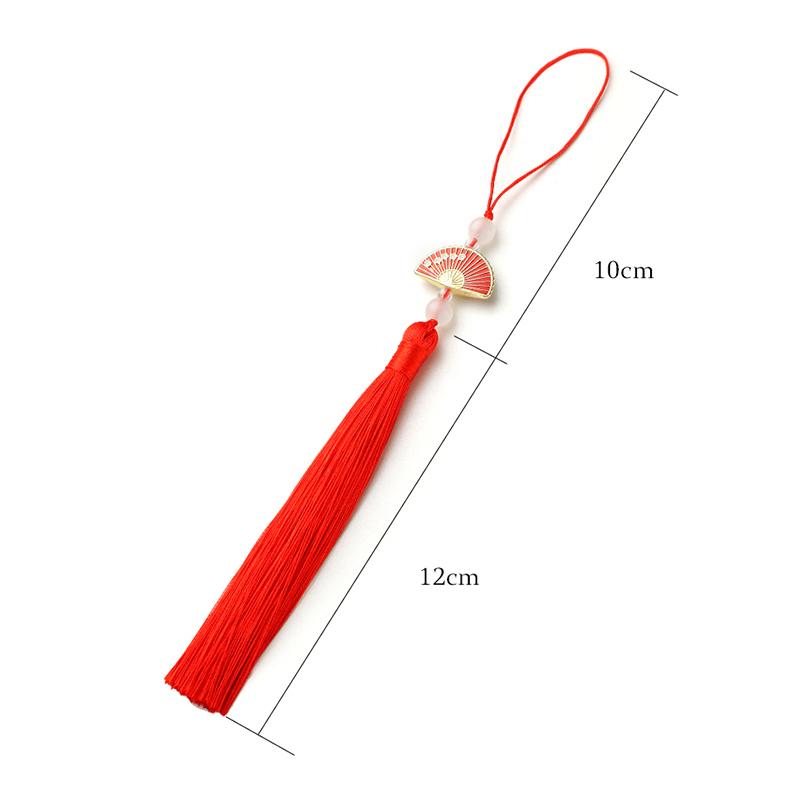 5Pcs Fan Tassels Bookmark Tassels Silky Handmade Soft Craft Tassels With Loops For Diy Crafts Jewelry Making Party Decor