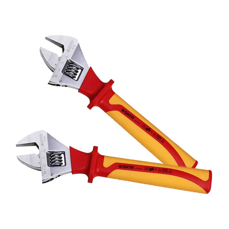 SATA VDE Insulated Adjustable Wrench