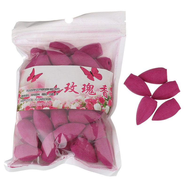 Exquisite Buddhist Incense Burner With Smoke Backflow Ceramic Glaze Censer Cone Holder