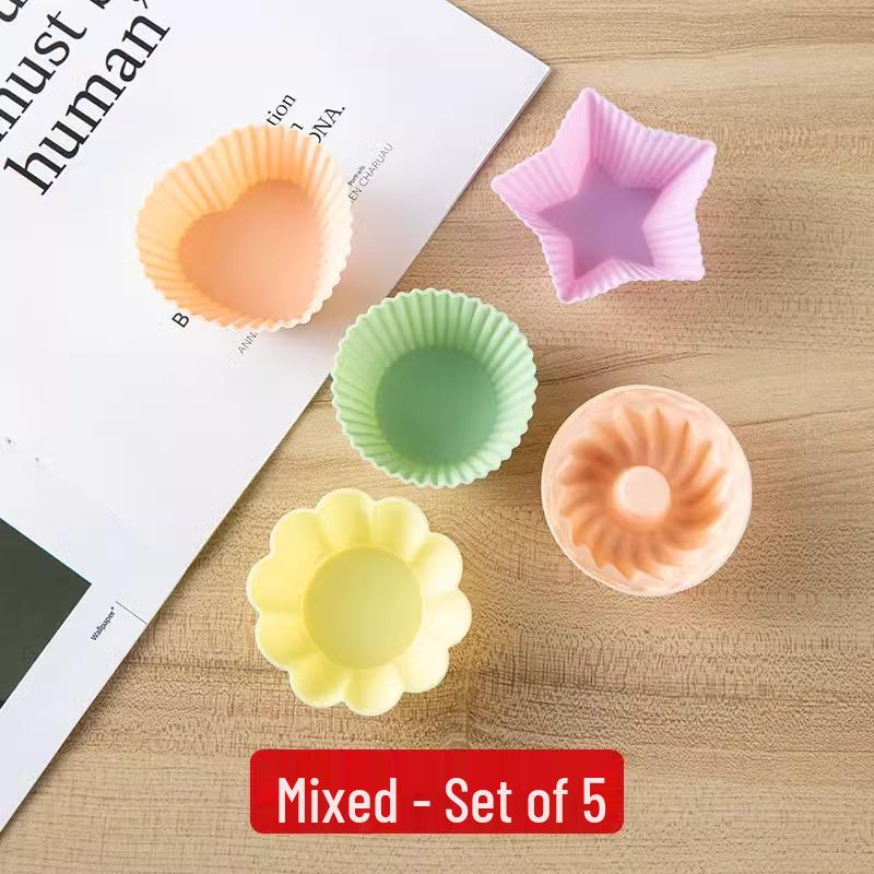 

Силиконовая форма для торта для микроволновой печи и духовки - Многоразовая для выпечки, приготовления на пару, выпечки, рисовых и малайских пирогов