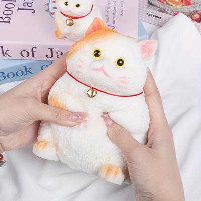 Jouets Squishy Mignons Petit Chat Taba Faits à la Main Ornements Anti-Stress Jouet Sensoriel Doux à Presser Fidget Jouet Pour Adultes Enfants