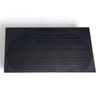 Tabletop Tray Lacquerware Made In Japan J-kitchens 3-Shaku Half-Moon (Tray) Black, 38cm, (ABS Resin),