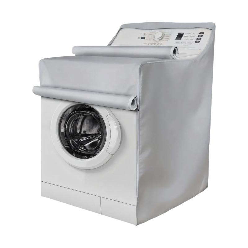 

Modifiable Washer Appliance Guard Cover Having Viewing Panel Defends Against Sun And Dirt белый