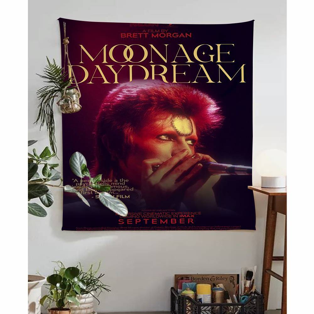 Musician DDavid BBowieS11 Hippie Wall Hanging Tapestries Bohemian Wall Tapestries Mandala INS Home Decor