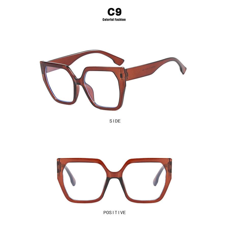 Simple Polygon Anti Blue Light Computer Glasses Outdoor Glasses