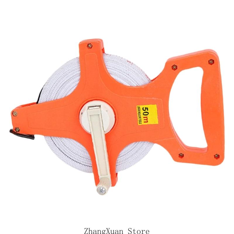 3XUF Open Reel Tape Measure Measuring Tape With Convenient Carry Handle And Antislip Design For Outdoor Indoor Use