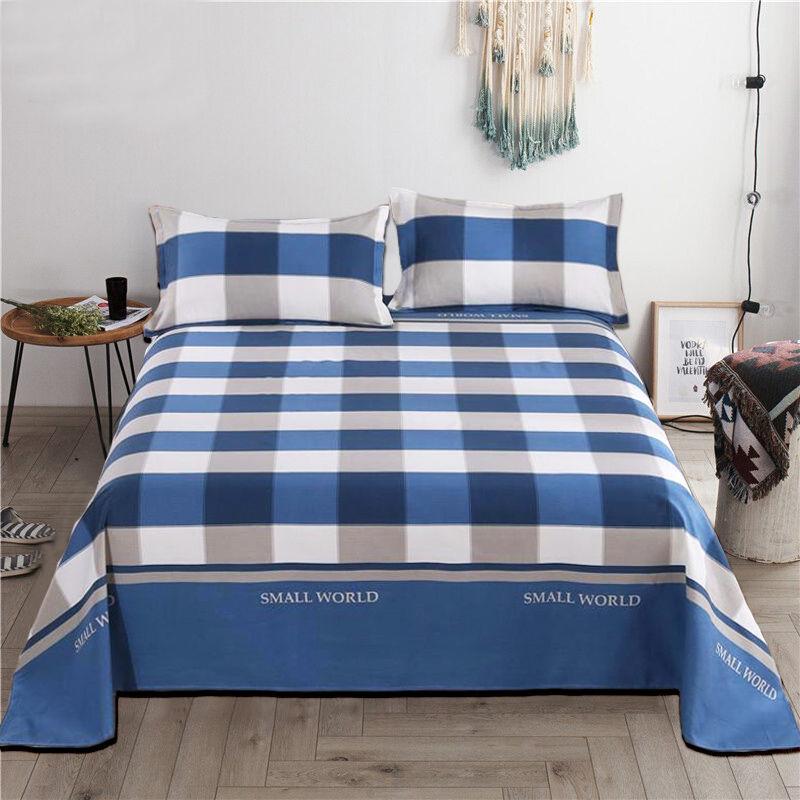 Flat Sheets Thicken Washable Household Household Breathable Comfortable Bedding Luxury Bed Cover Bedroom King Queen Size Home
