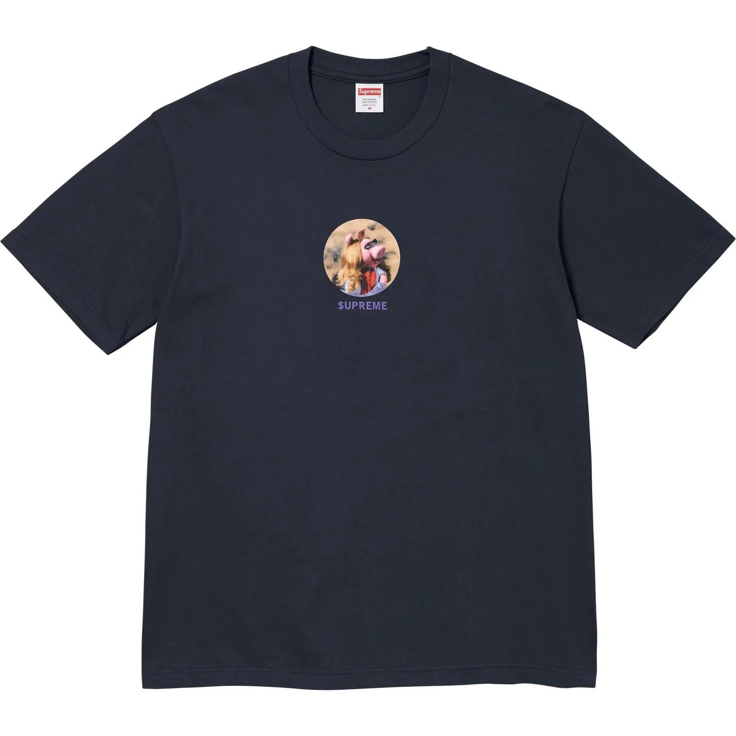 Supreme Miss Piggy Tee Navy L