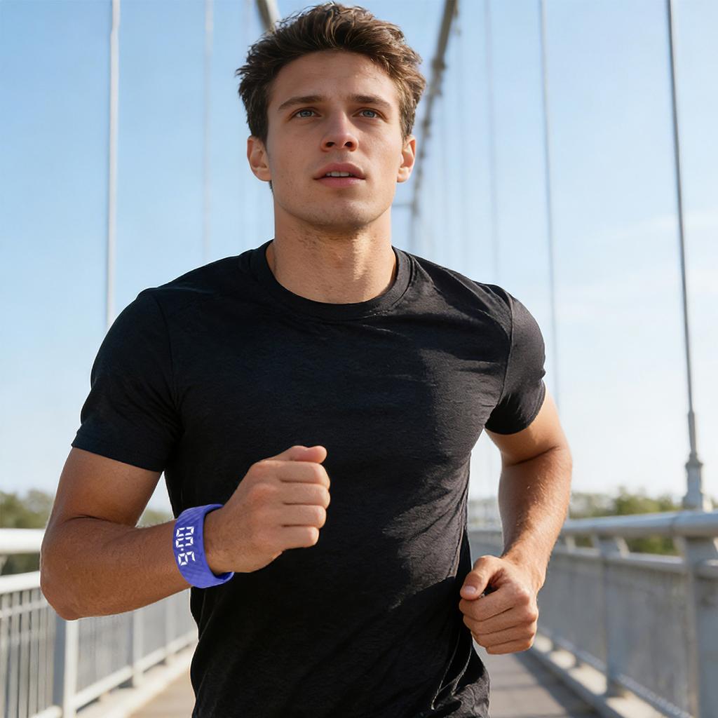 Alarm Bracelet - Convenient Heavy Sleepers Bracelet | Watch Silent Timer, Vibrating Alarm Wristband, Adjustable Wearable Alarms Device