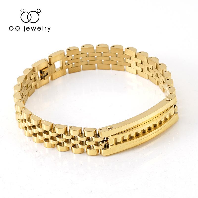 

Хип-поп модные браслеты высокого качества из нержавеющей стали для мужчин, браслеты-цепочки на руку, ювелирные изделия, подарки