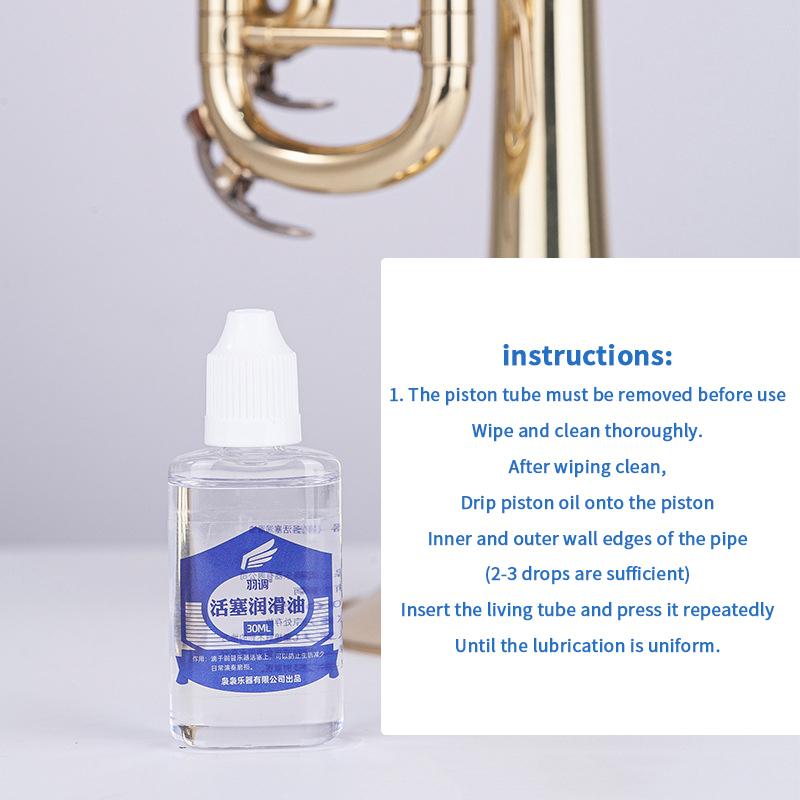 30/50ml Kolbenölventil Schmieröl Pflege Reinigung Langlebig Messinginstrumente Für Flöte Klarinette Kornett Piccolo Trompete Oboe