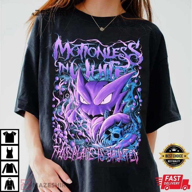 Motionless in White This Place Is Haunted Short Sleeve T-Shirt For Fans VA201 M