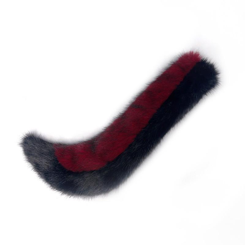 Cola de Lobo Eléctrica Oscilante Accesorio de Cosplay Animal de Peluche Hecho a Mano Disfraz para Convención de Anime