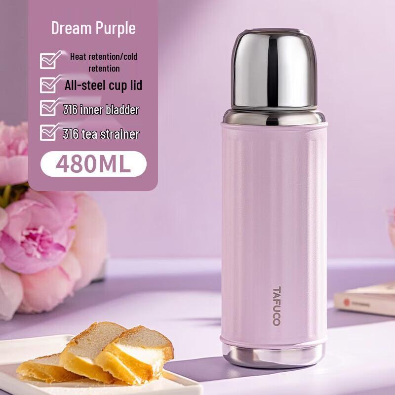 

TAFUCO 316 Stainless Steel Dual-Spout Insulated Bottle