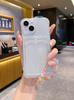 Clear Card Slot Phone Case With Colorful Charm Lanyard For For Iphone 17 Air 16 1 14 Plus 13 12 11 Pro Max X S Back Cover
