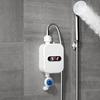 3500W Electric Mini Instant Hot Water Heater Bathroom Faucet Tap Heating 3 Seconds Instant Water Heater Shower Head Set