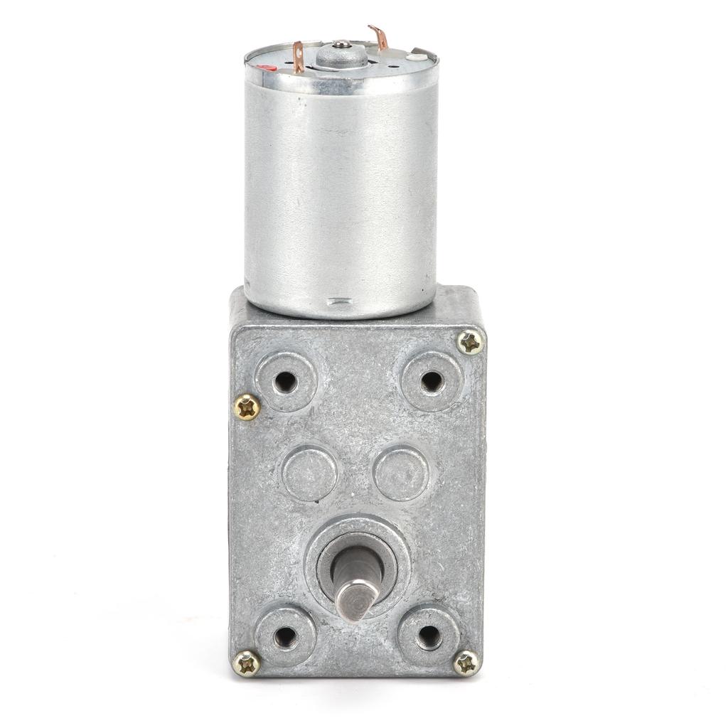 Šnekový motor JSX100370 samosvorný DC 12V 62 ot/min Redukce otáček Elektrický reduktorový motor