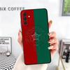 Morocco Flag Soft Phone Case for Samsung A17 A37 A57 A16 A26 A36 A56 A15 A25 A35 A55 A14 A24 A34 A54 A13 A23 A33 A53 A52 A12