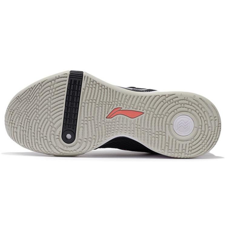 Li Ning Speed 8 Basketball Shoes Men's Low Top Black/Standard White ABPS003-2