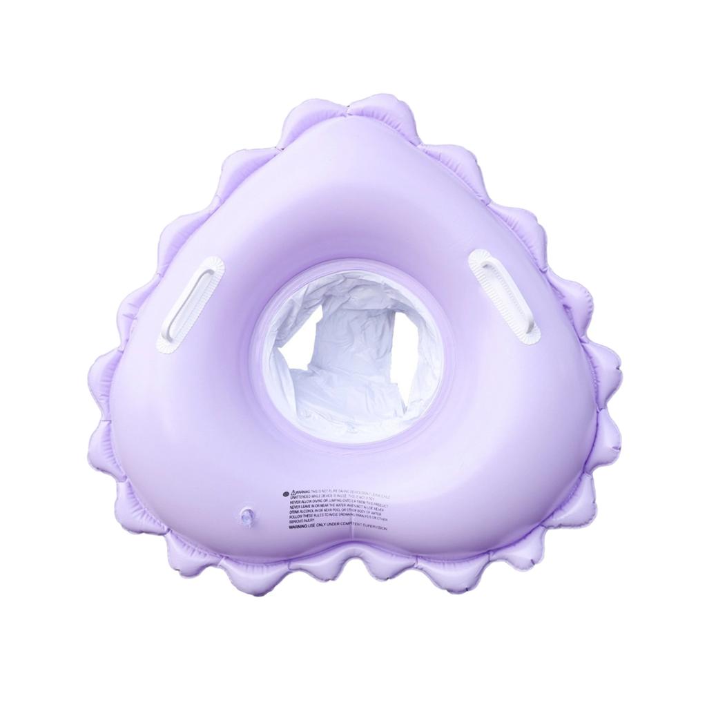 Cute Heart Swim Ring, Baby Sit-Down Swim Ring, Baby Underarm Swim Ring, With Leg Openings.