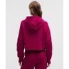 Lululemon Scuba Oversized Half Zip Hoodie Berry Rumble